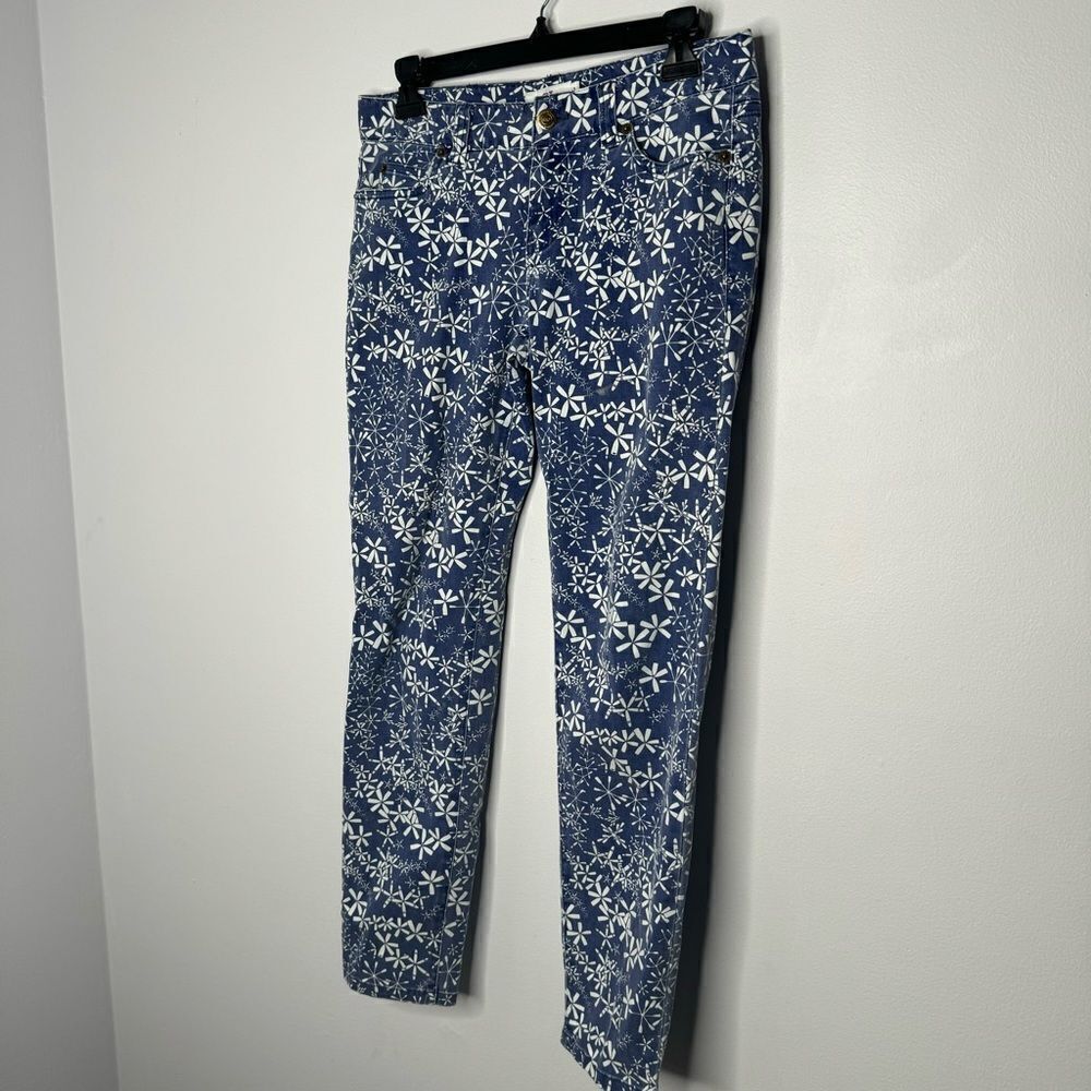 Vineyard Vines blue floral pants size 2 - Picture 2 of 5